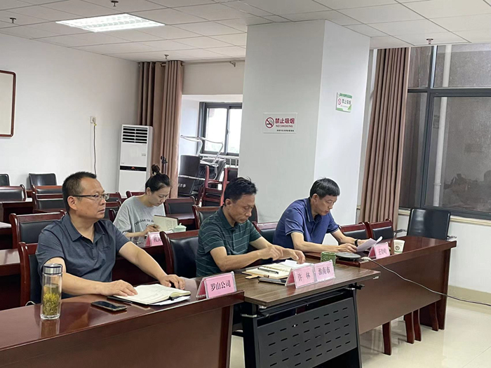 罗山储备库参加全省政府储备小麦收购工作调度会并作经验交流发言