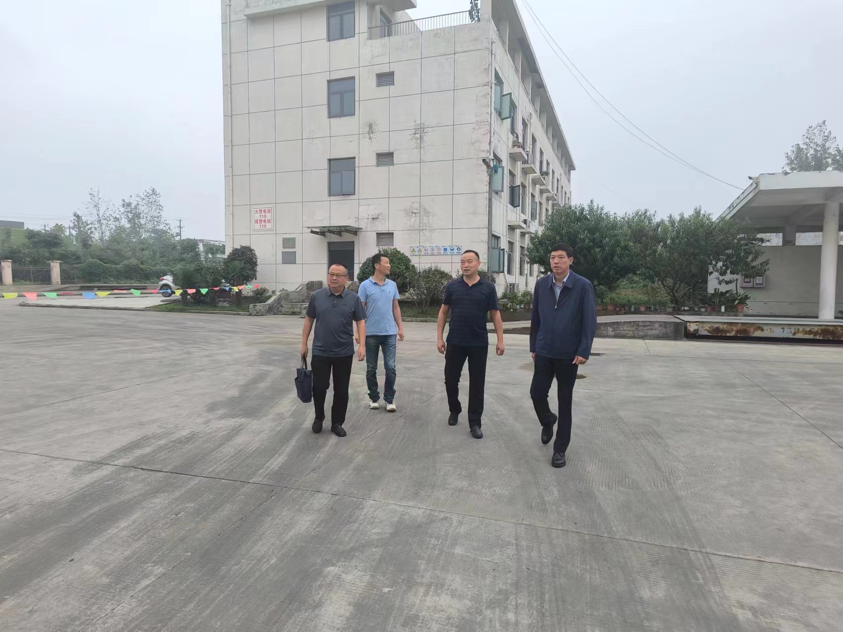 集团公司赴西山粮库开展定期巡查工作