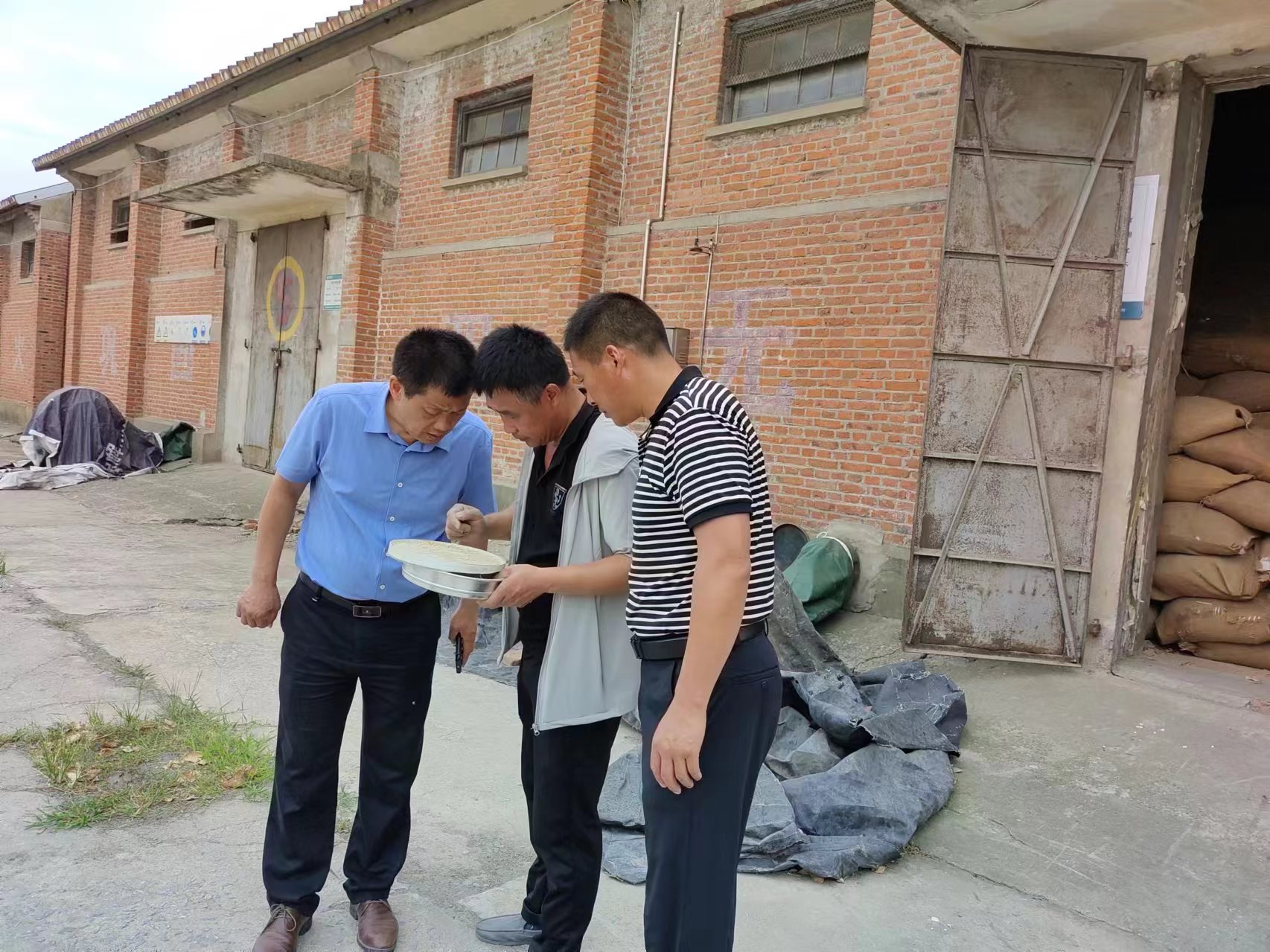 淮南淮粮裕农粮食购销有限公司组织开展夏季安全生产和安全储粮专项检查