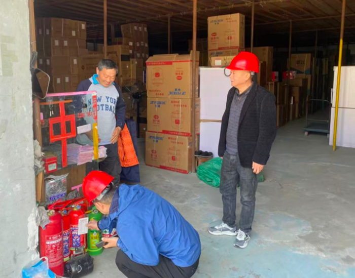 淮粮实业公司开展安全检查